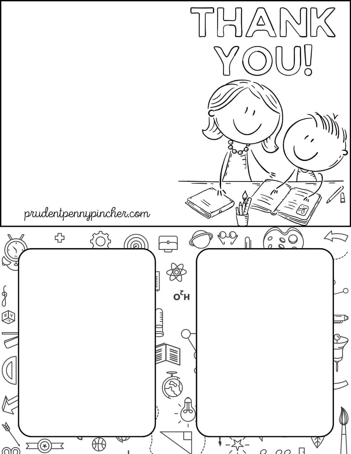 Free teacher appreciation card printables