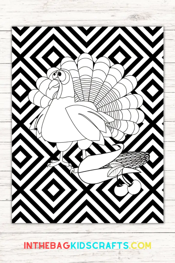 Thanksgiving coloring pages free download â in the bag kids crafts