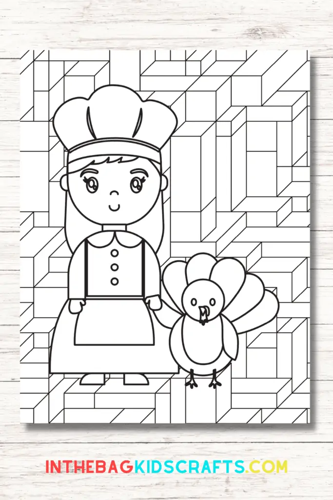 Thanksgiving coloring pages free download â in the bag kids crafts