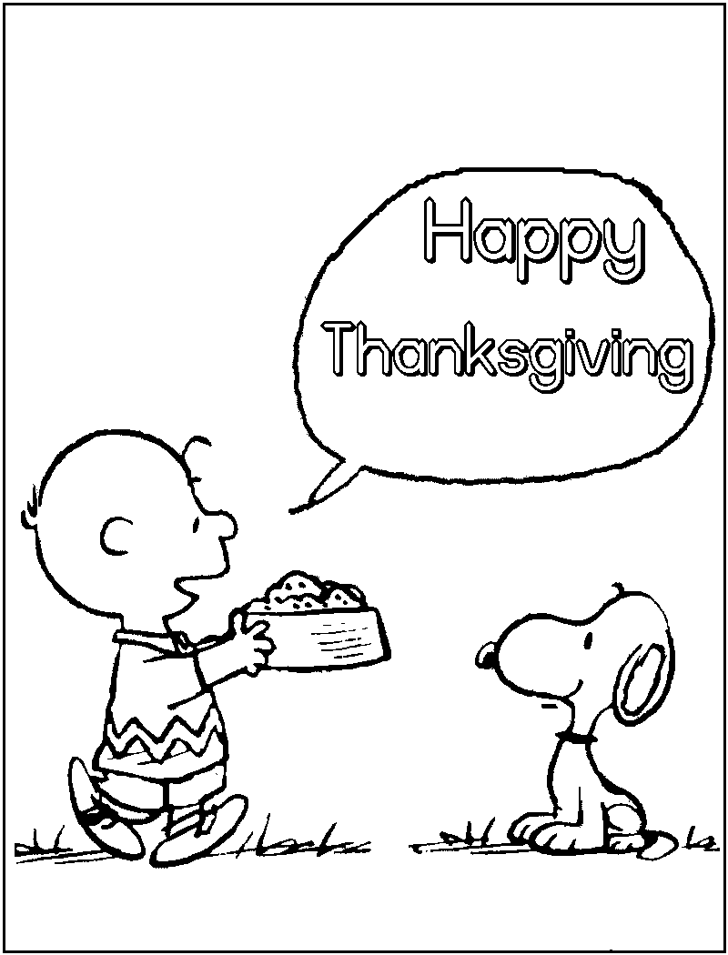 Free printable thanksgiving coloring pages for kids