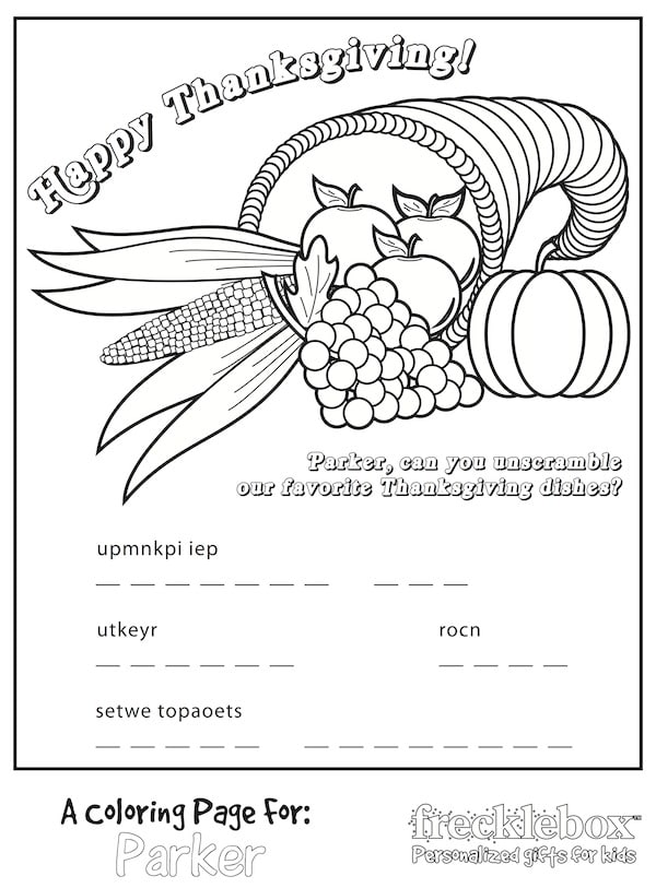 Free thanksgiving coloring pages saving by design