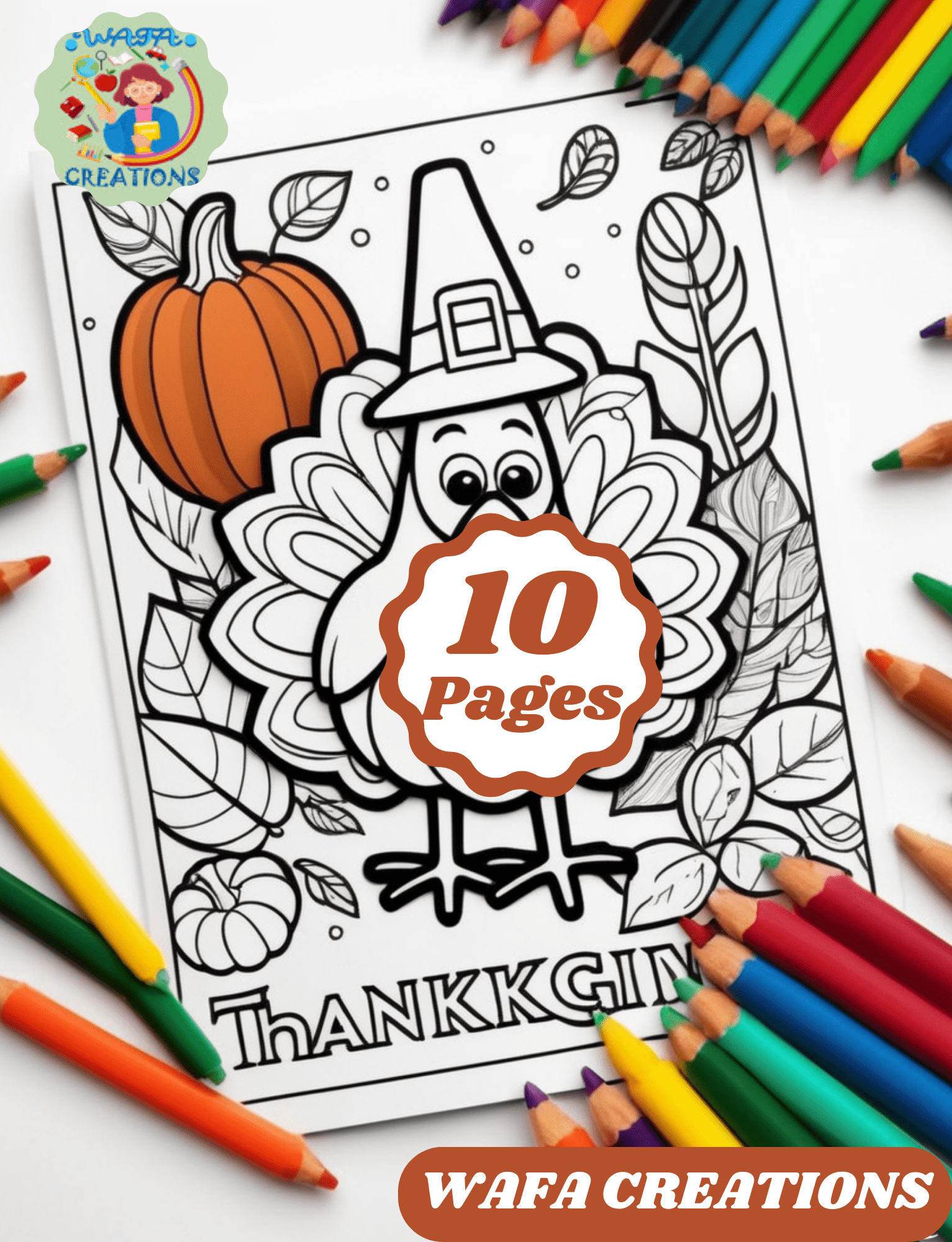 Thanksgiving coloring pages made by teachers