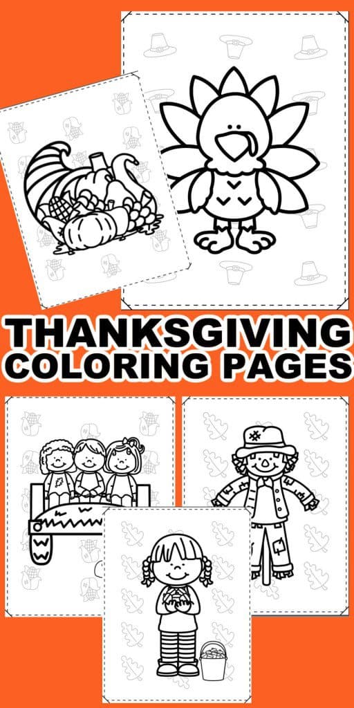 Thanksgiving coloring pages printable for kids â the best kids crafts and activities