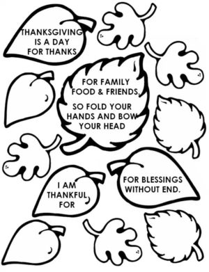 Handprint thanksgiving poem