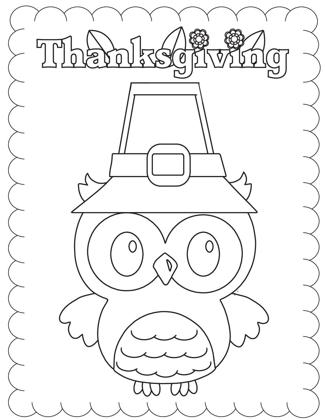 Free printable thanksgiving coloring pages and more lil shannie