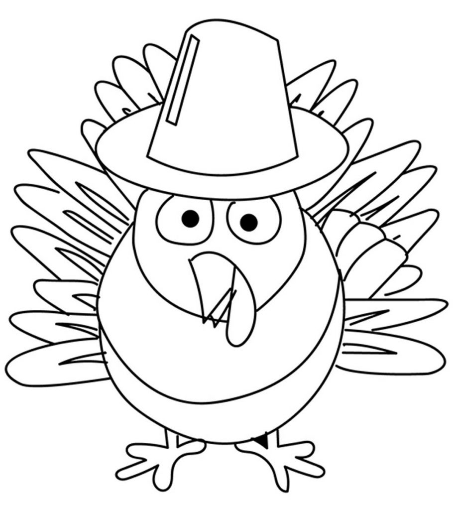 Top free printable thanksgiving turkey coloring pages online