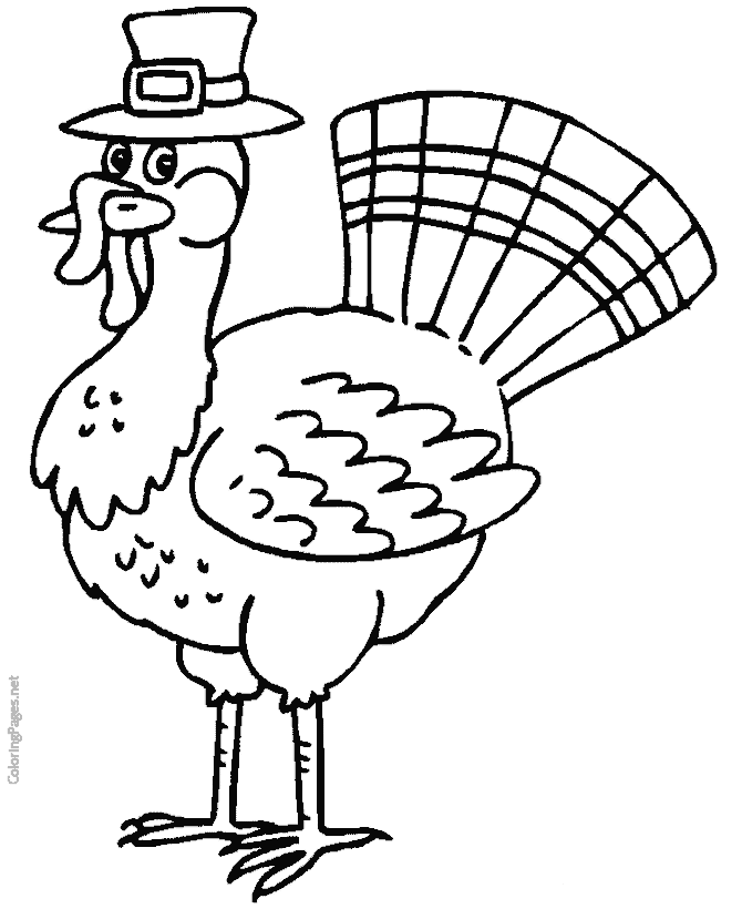 Thanksgiving coloring pages