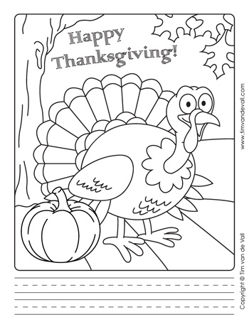 Printable thanksgiving writing paper templates â tims printables