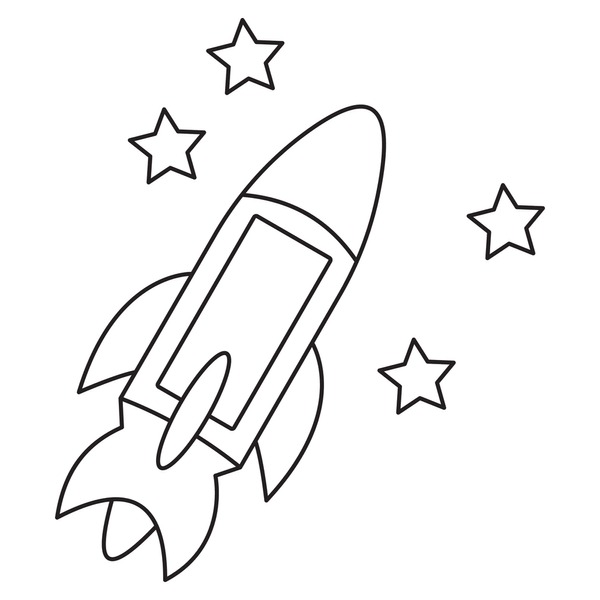 Bold line coloring pages royalty