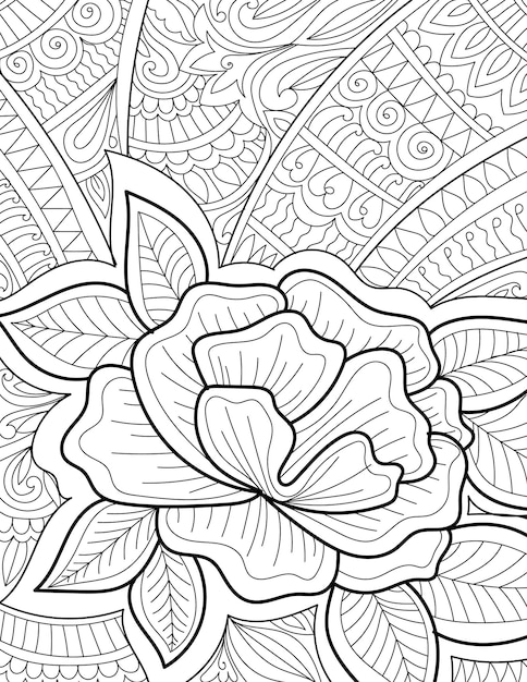 Page thick lines coloring pages images