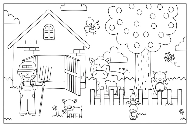 Page thick lines coloring pages images