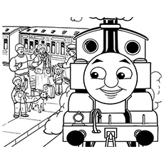 Top free printable thomas the train coloring pages online