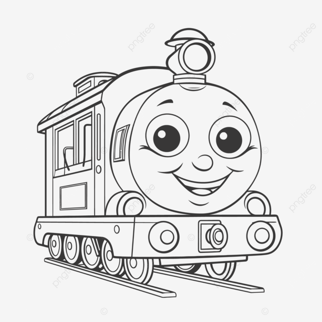 The thomas the train coloring pages outline sketch drawing vector train drawing wing drawing rain drawing png and vector with transparent background for free download