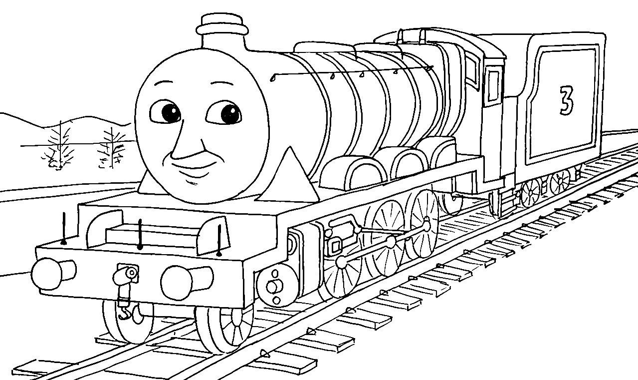 Thomas and friends coloring pages