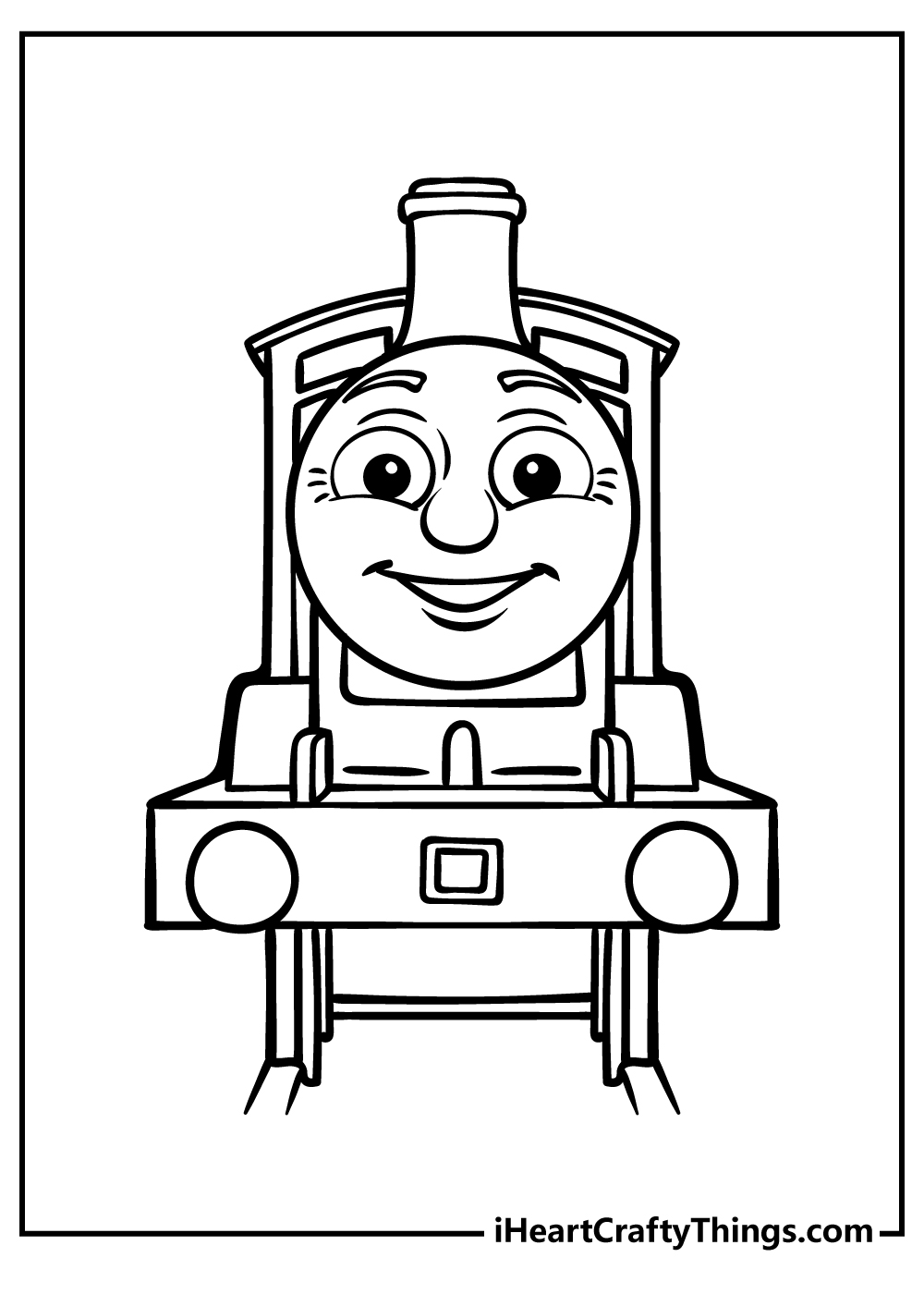 Thomas the train coloring pages free printables