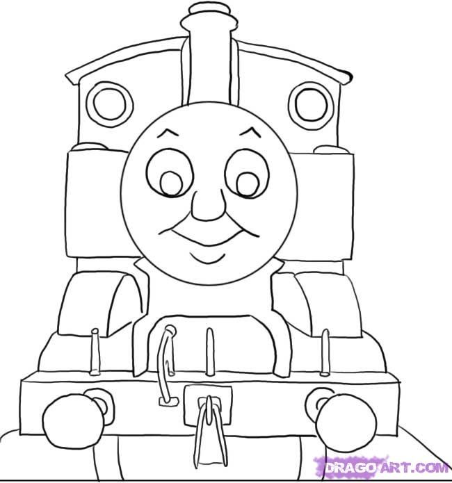 Train coloring pages cartoon coloring pages thomas and friends