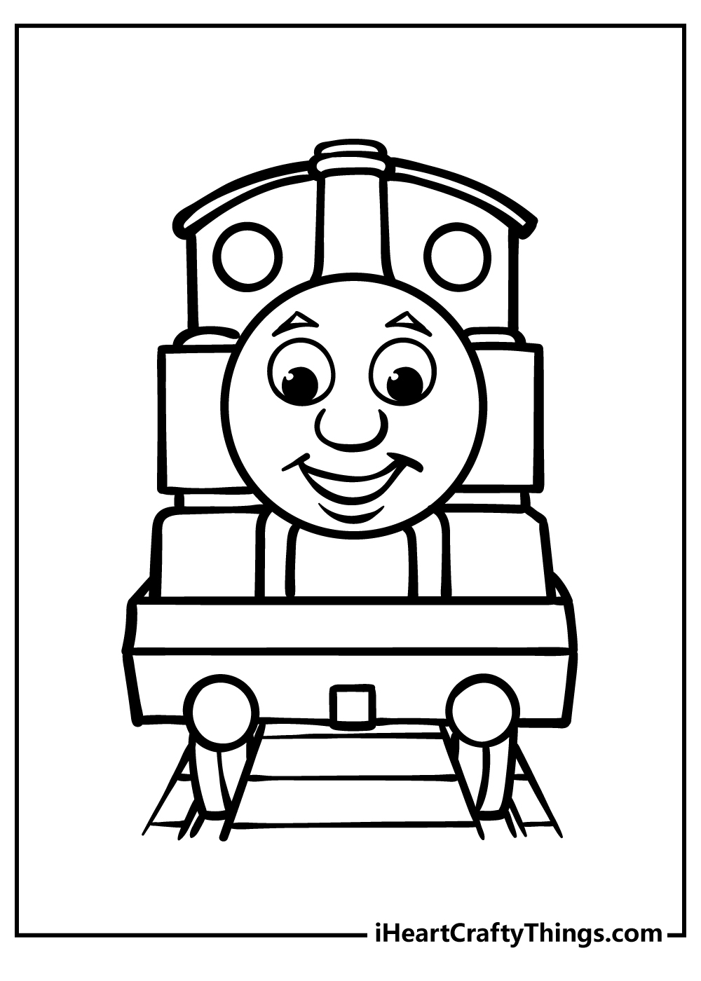 Thomas the train coloring pages free printables