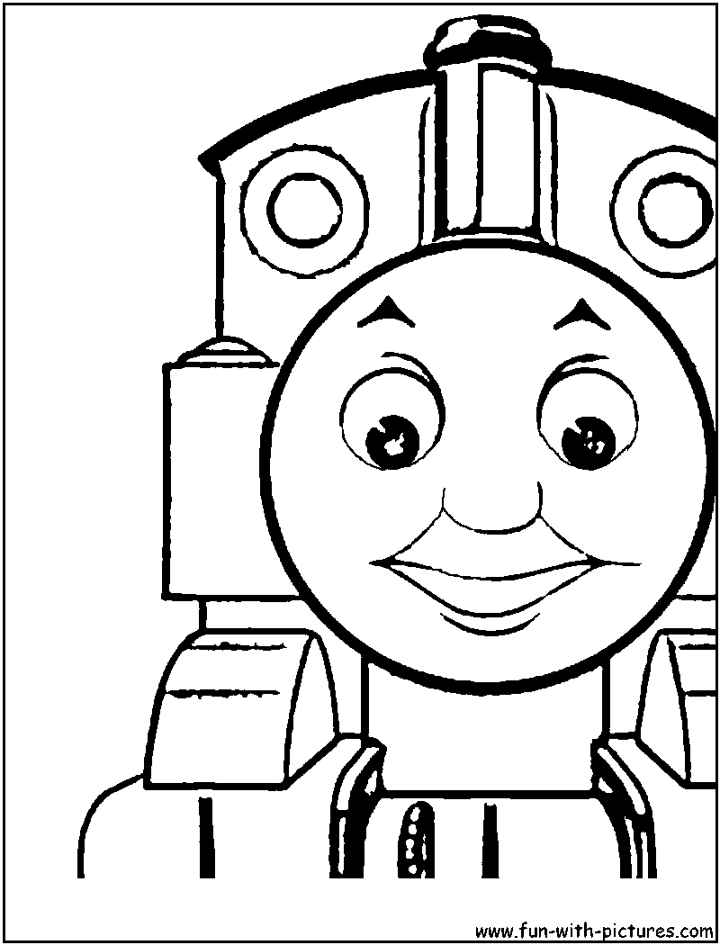 Thomas the tankengine coloring page