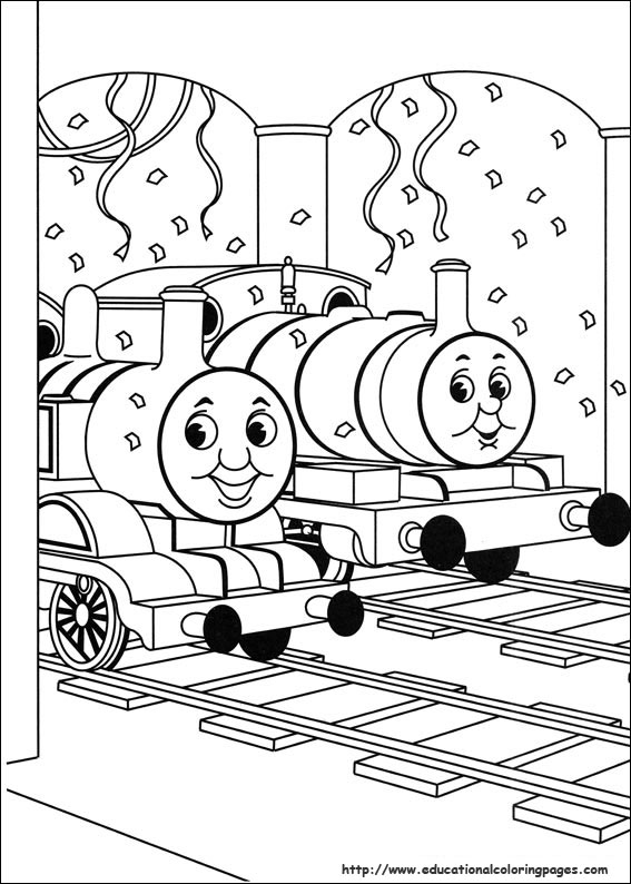 Thomas friends coloring pages