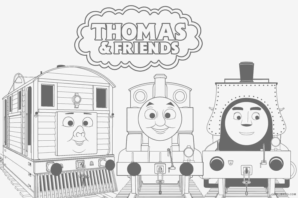 Free printable thomas the train coloring pages for kids