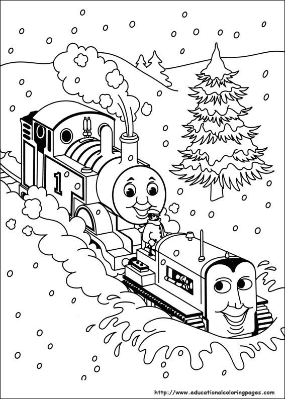 Thomas friends coloring pages