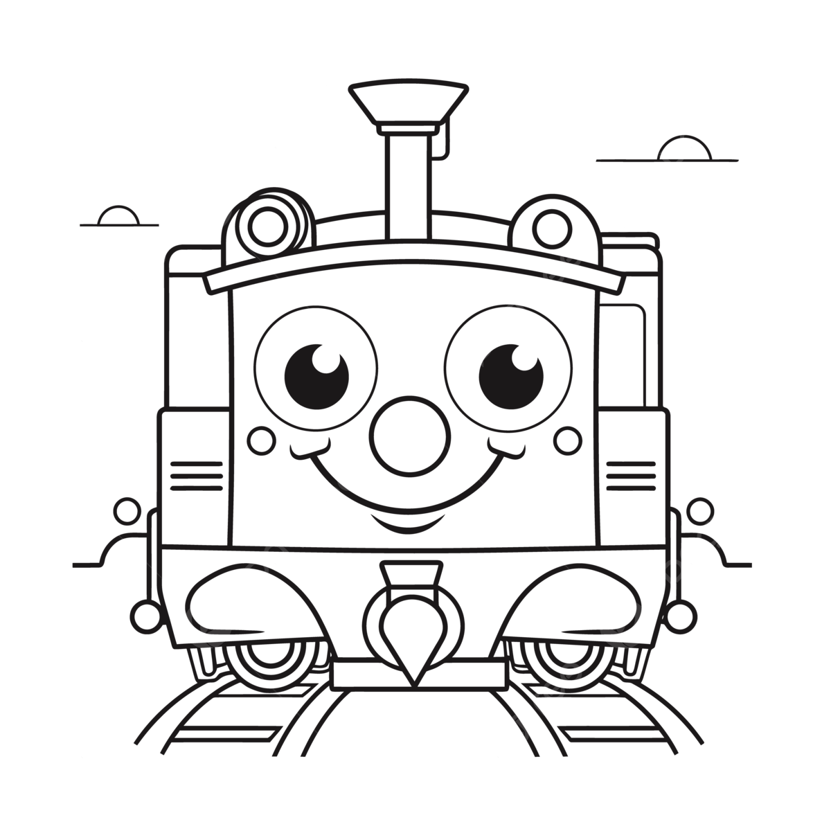 Train coloring pages new happy face lootive coloring pages rd outline sketch drawing vector train drawing wing drawing rain drawing png and vector with transparent background for free download