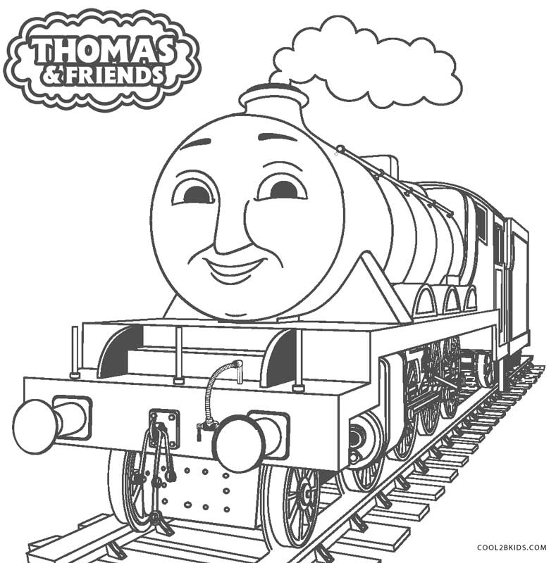 Free printable thomas the train coloring pages for kids