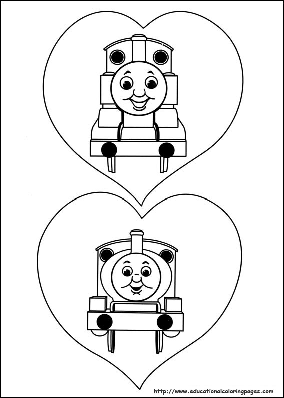 Thomas friends coloring pages