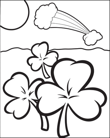 Free st patricks day coloring pages for kids