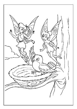 Wele to the magical world of tinkerbell printable coloring pages for kids