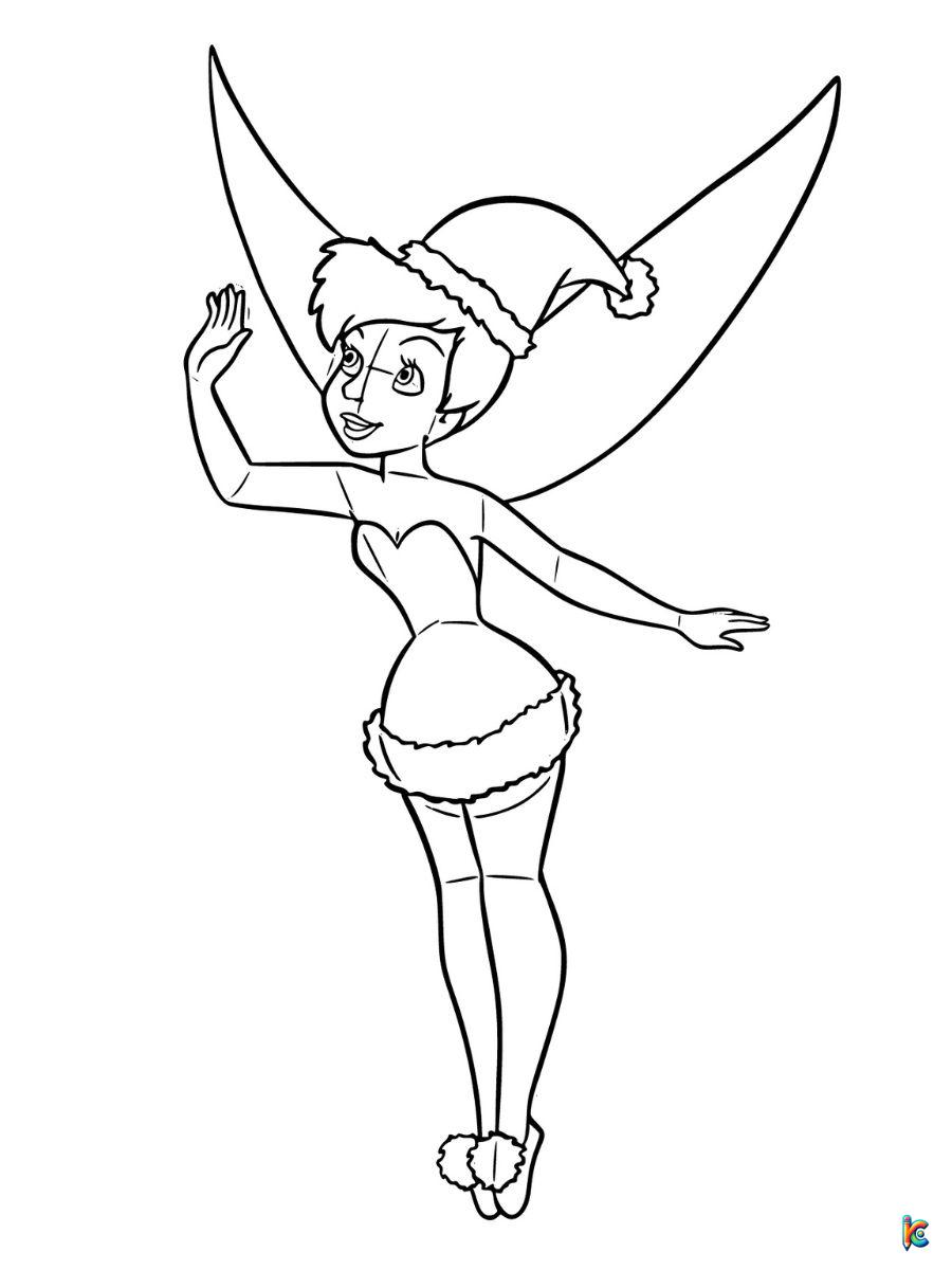 Tinkerbell coloring pages â