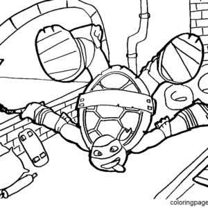 Ninja turtles coloring pages printable for free download