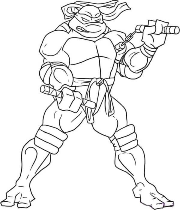 Teenage mutant ninja turtles tmnt coloring pages