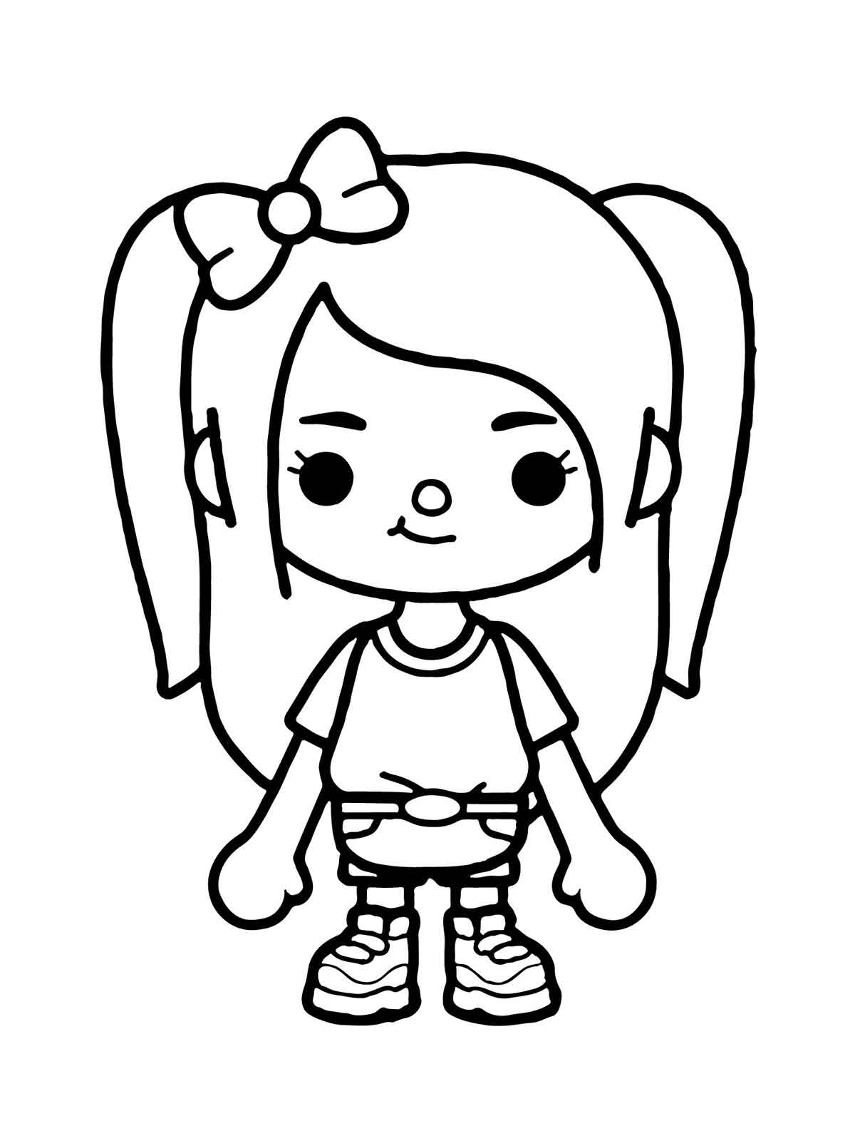 Toca boca coloring pages