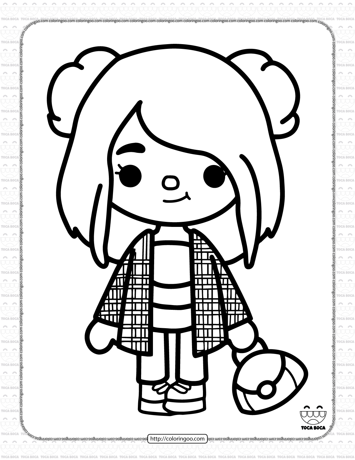 Toca life coloring pages