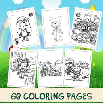 Unlocking genius printable toca boca coloring pages for little artists