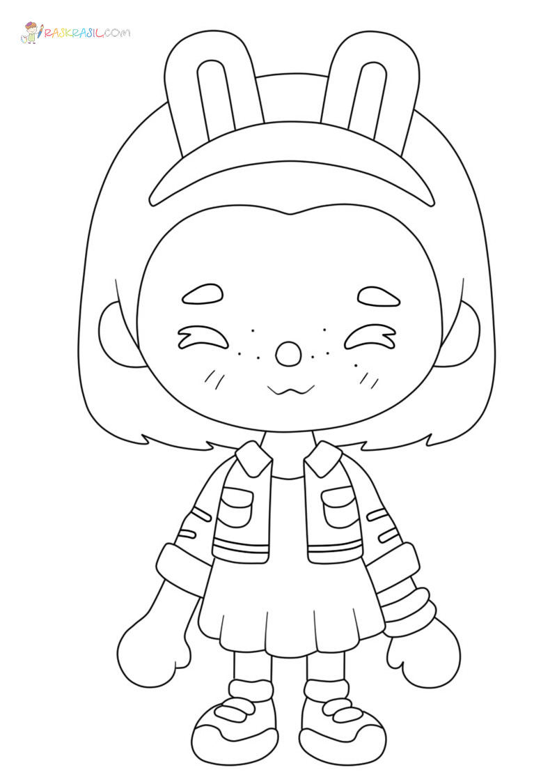 Toca boca coloring pages