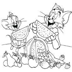 Top free printable tom and jerry coloring pages online