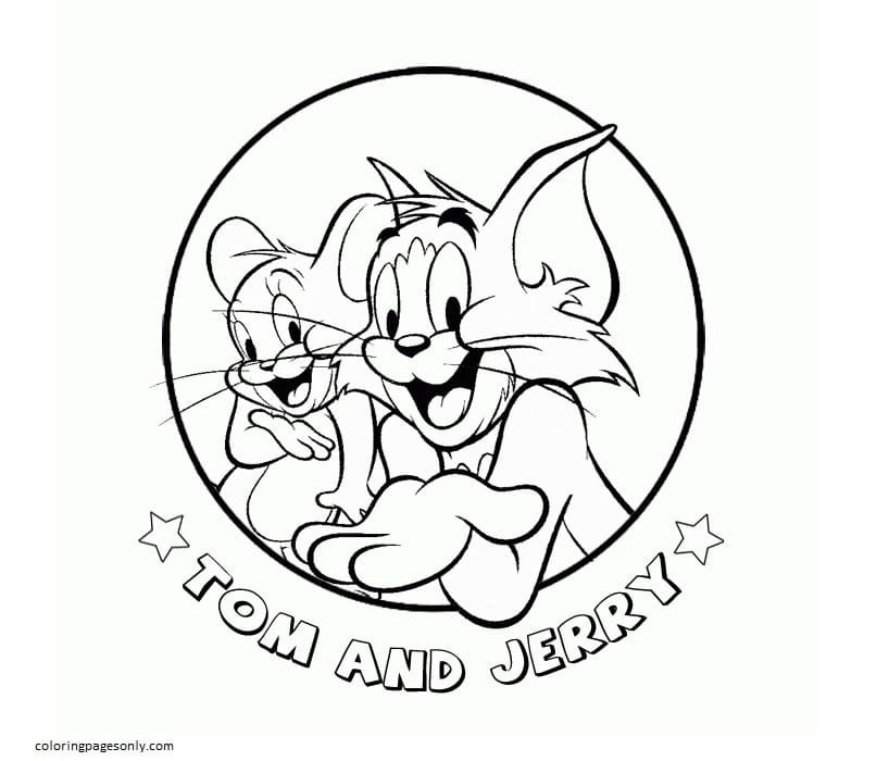 Tom and jerry coloring pages printable for free download