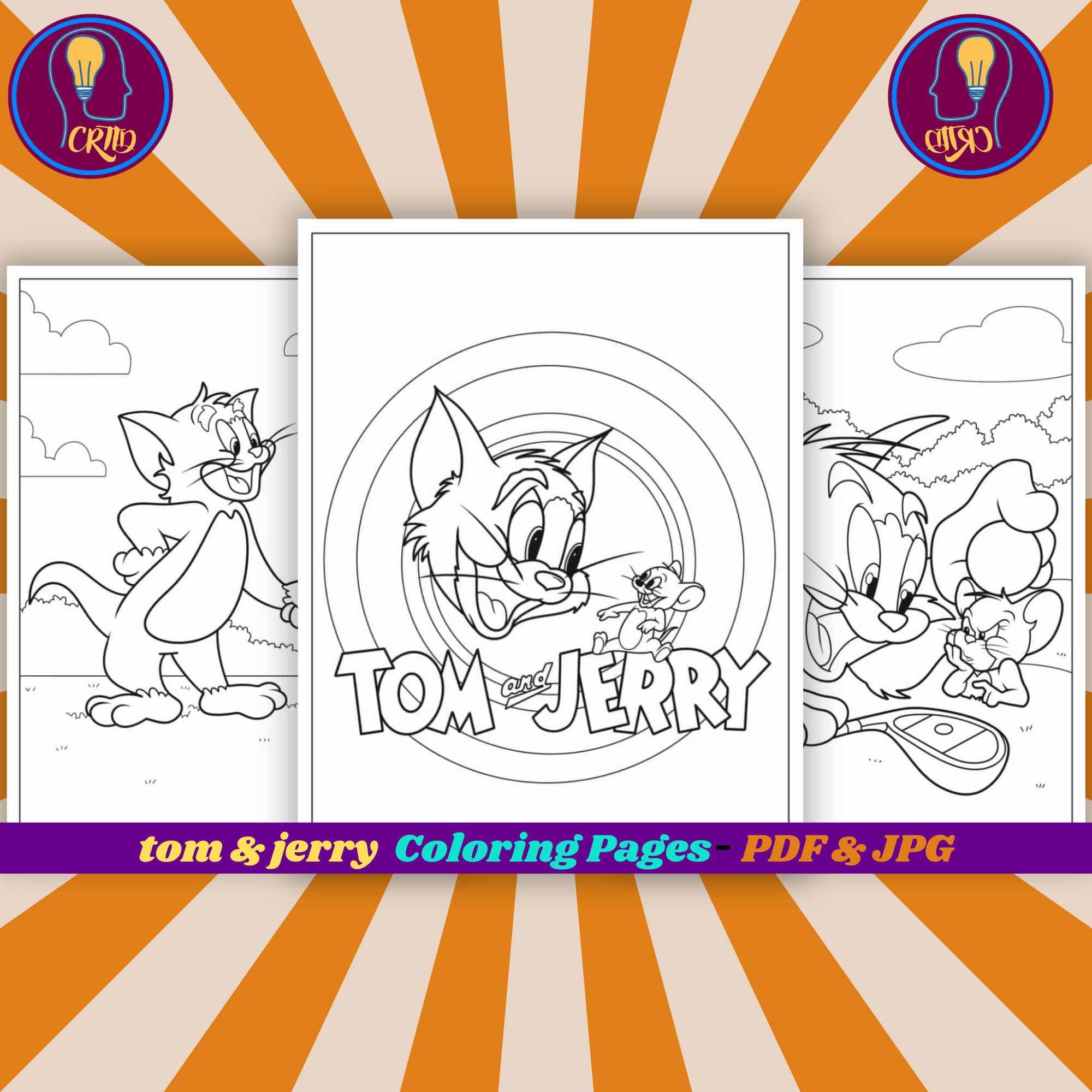 Tom jerry printable