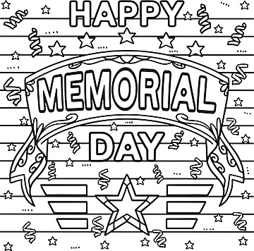 Happy memorial day coloring page for kids tombstone remembrance day coloring vector tombstone drawing ring drawing kid drawing png and vector with transparent background for free download