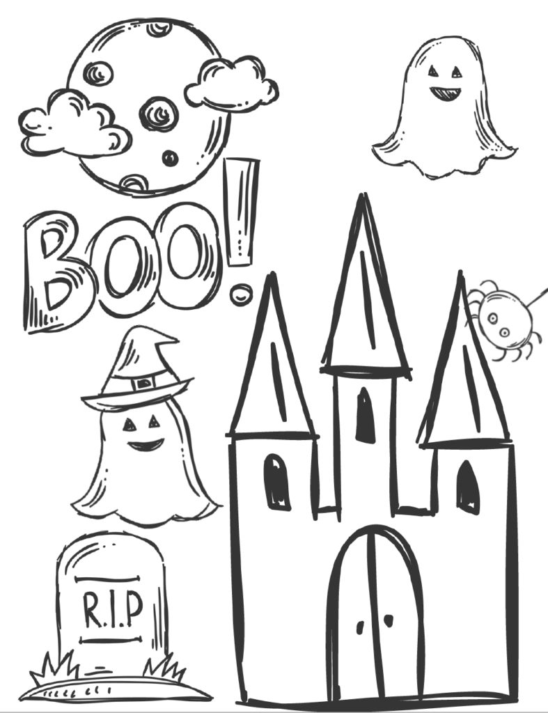 Free halloween printables