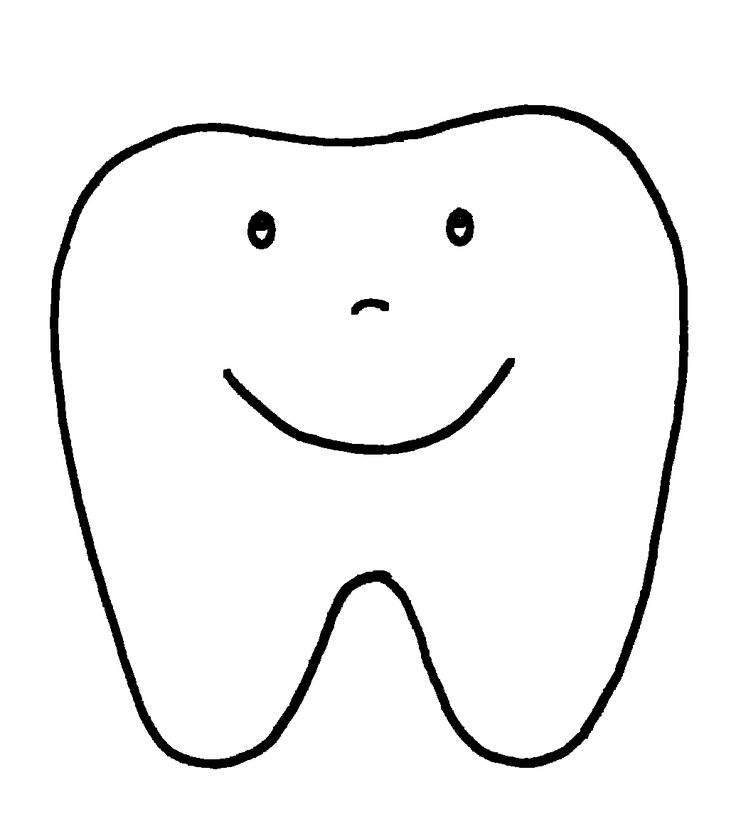 Tooth template tooth template dental health crafts teeth images