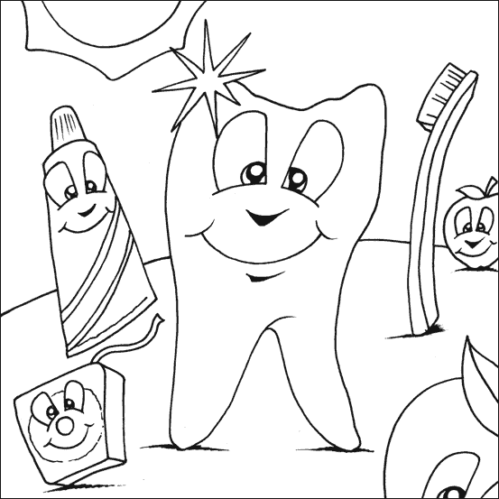 Dentist colouring