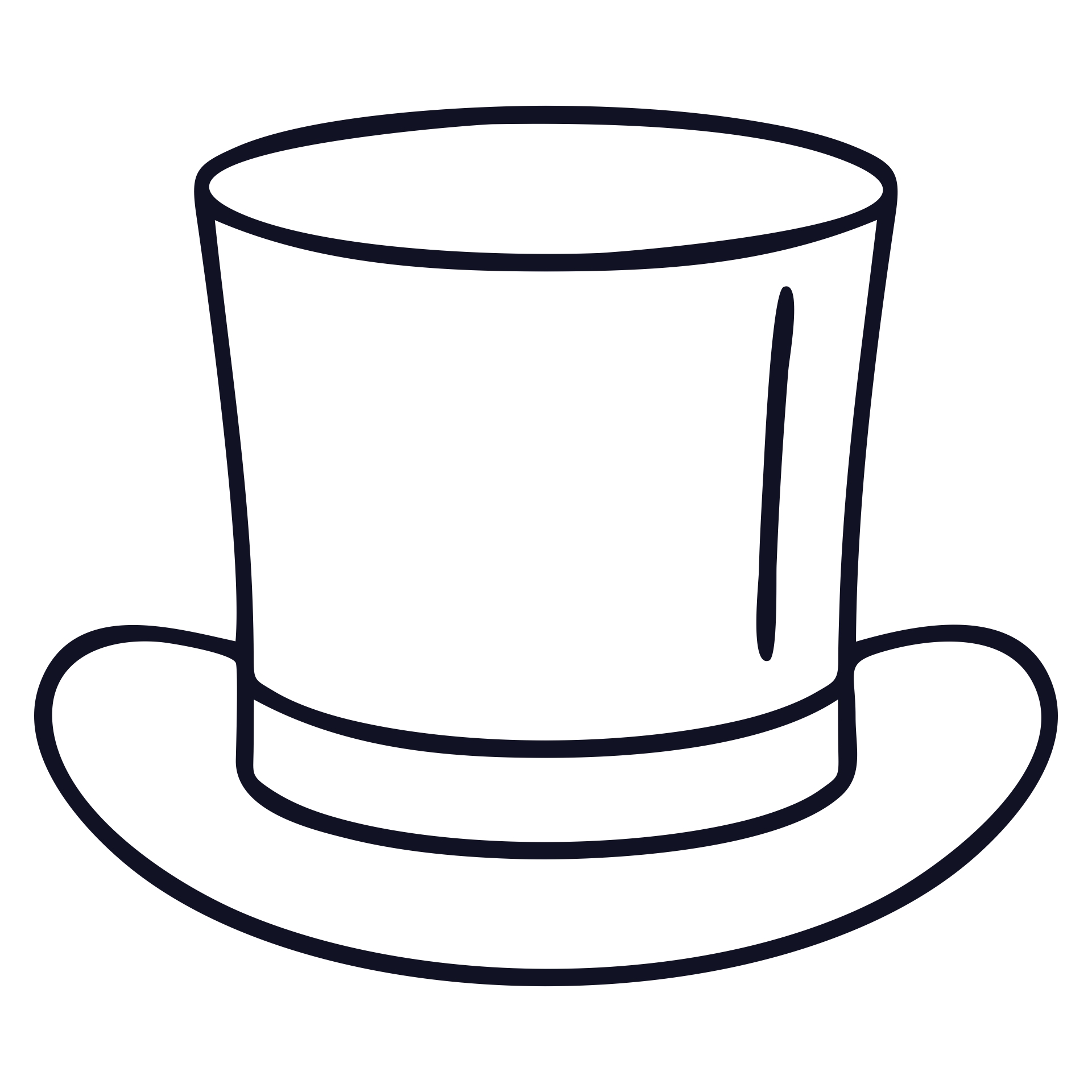 Free printable top hat template