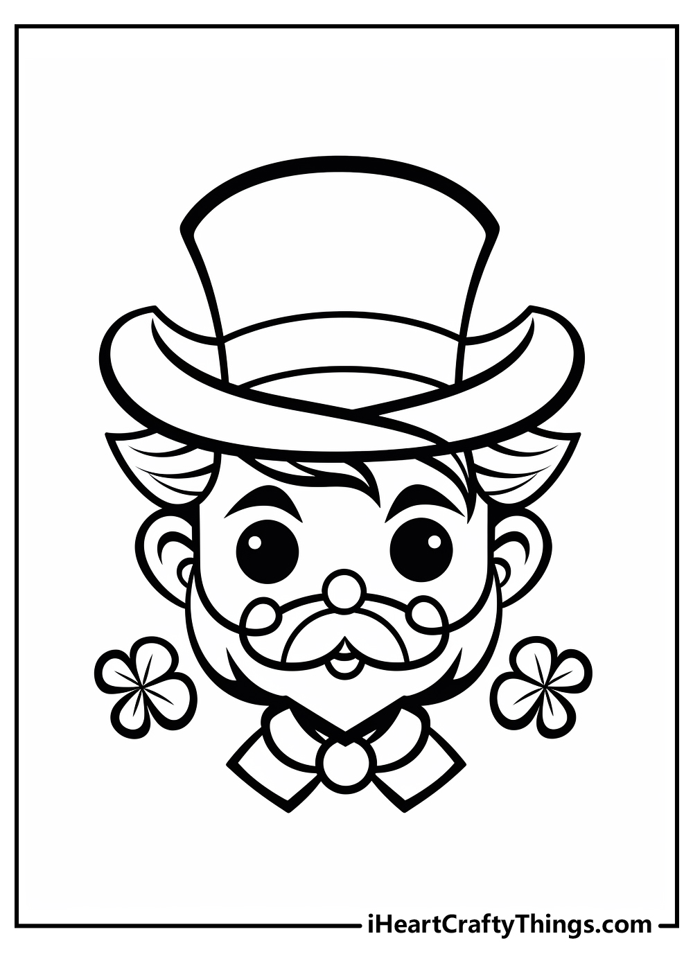 St patricks day coloring pages free printables