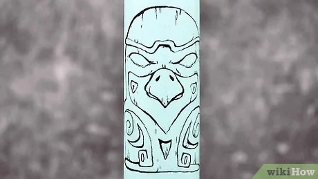 How to make a totem pole steps with pictures