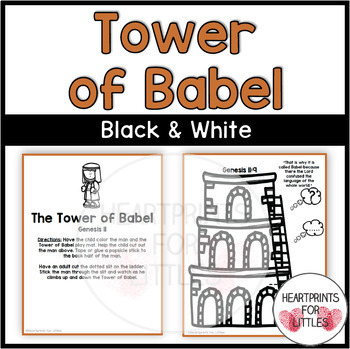 The tower of babel bible craft sunday school craft made by teachers