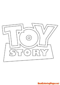 Toy story coloring pages