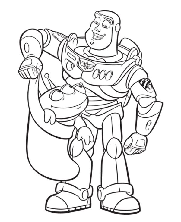 Toy story coloring pages